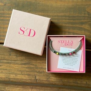 Stella & Dot Rainbow Friendship Bracelet